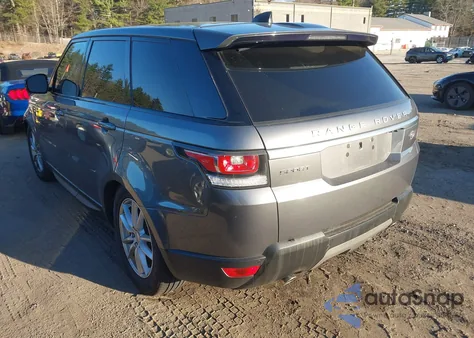 2017 Land Rover Range Rover Sport 3.0L V6 Turbocharged Diesel Se Td6 from USA, damaged, VIN SALWG2FK8HA127703